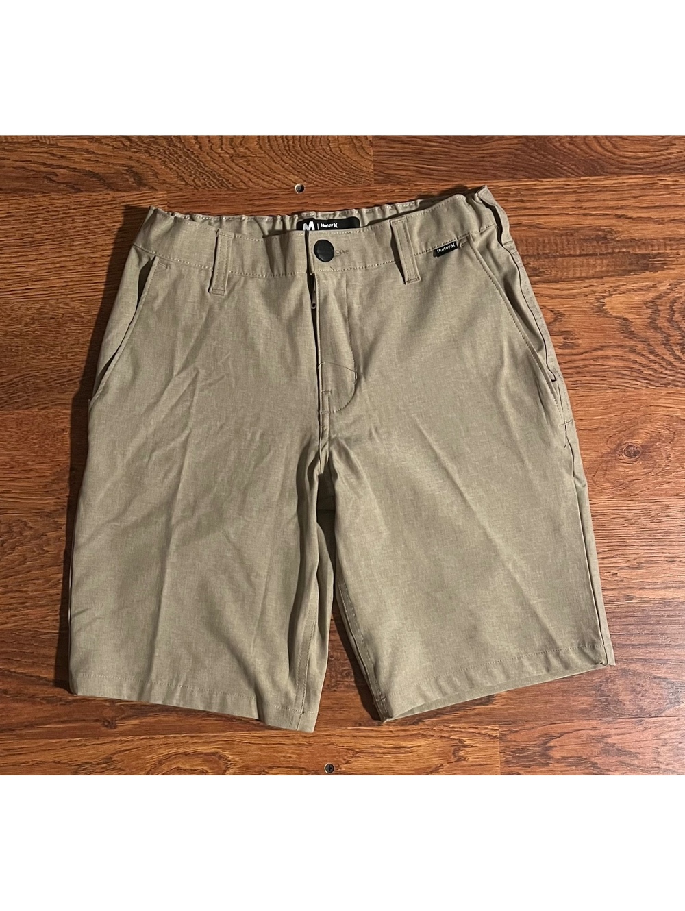 Hurley Khaki Casual Shorts Kids Medium 10/12